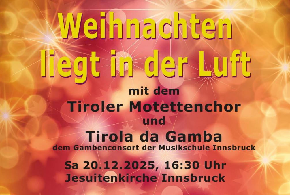Weihnachten liegt in der Luft - in Innsbruck