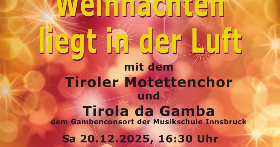 Weihnachten liegt in der Luft - in Innsbruck